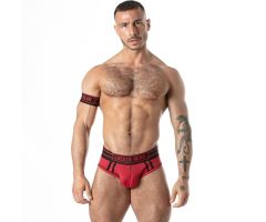 LOCKER GEAR - SPORT MESH JOCK BRIEF RED XL LOCKER GEAR - SPORT MESH JOCK BRIEF RED XL