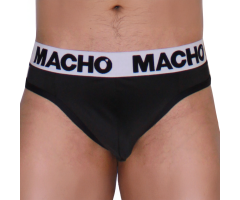 MACHO - MTG002 BLACK/BLACK THONG S MACHO - MTG002 BLACK/BLACK THONG S