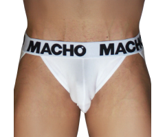 MACHO - MX29BL JOCK WHITE + WHITE S MACHO - MX29BL JOCK WHITE + WHITE S
