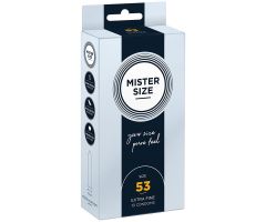 MISTER SIZE - CONDOM SIZE M 53 MM (10 UNITS) MISTER SIZE - CONDOM SIZE M 53 MM (10 UNITS)