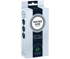 MISTER SIZE - CONDOMS SIZE XS 47 MM (10 UNITS) MISTER SIZE - CONDOMS SIZE XS 47 MM (10 UNITS)