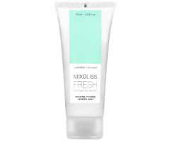 MIXGLISS - WATER BASED LUBRICANT EFFECT COLD MINT FLAVOR 70 ML MIXGLISS - WATER BASED LUBRICANT EFFECT COLD MINT FLAVOR 70 ML