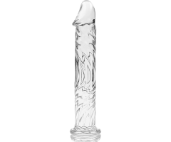 NEBULA SERIES BY IBIZA - MODELO 12 DILDO CRISTAL TRANSPARENTE 17 CM -O- 3.5 CM NEBULA SERIES BY IBIZA - MODELO 12 DILDO CRISTAL TRANSPARENTE 17 CM -O- 3.5 CM