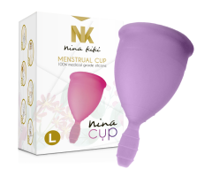 NINA KIKÍ - COPA MENSTRUAL LILA - TALLA L NINA KIKÍ - COPA MENSTRUAL LILA - TALLA L