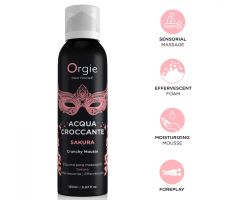 ORGIE - ACQUA CROCCANTE SAKURA CRUNCHY MASSAGE MOUSSE 150 ML ORGIE - ACQUA CROCCANTE SAKURA CRUNCHY MASSAGE MOUSSE 150 ML