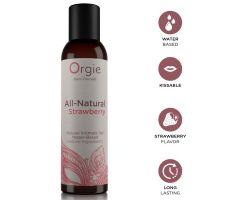 ORGIE - ALL-NATURAL STRAWBERRY KISSABLE WATER-BASED INTIMATE GEL 150 ML ORGIE - ALL-NATURAL STRAWBERRY KISSABLE WATER-BASED INTIMATE GEL 150 ML