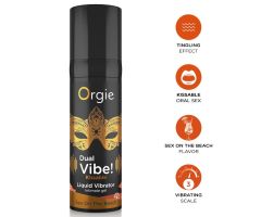 ORGIE - DUAL VIBE! SEX ON THE BEACH KISSABLE LIQUID VIBRATOR 15 ML ORGIE - DUAL VIBE! SEX ON THE BEACH KISSABLE LIQUID VIBRATOR 15 ML