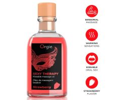 ORGIE - LIPS MASSAGE STRAWBERRY KISSABLE MASSAGE SET 100 ML ORGIE - LIPS MASSAGE STRAWBERRY KISSABLE MASSAGE SET 100 ML