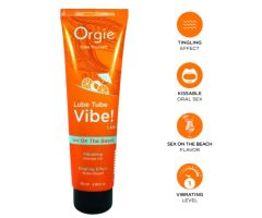 ORGIE - LUBE TUBE VIBE! SEX ON THE BEACH KISSABLE INTIMATE GEL LOW TINGLING 100 ML ORGIE - LUBE TUBE VIBE! SEX ON THE BEACH KISSABLE INTIMATE GEL LOW TINGLING 100 ML