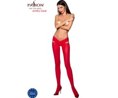 PASSION - TIOPEN 005 RED TIGHTS 1/2 60 DEN PASSION - TIOPEN 005 RED TIGHTS 1/2 60 DEN
