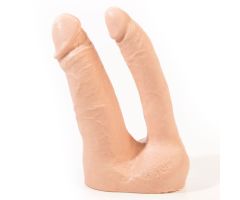 PINK ROOM - ARTHUS REALISTIC DOUBLE DILDO FLESH 17CM/15.5CM PINK ROOM - ARTHUS REALISTIC DOUBLE DILDO FLESH 17CM/15.5CM