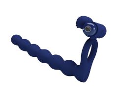 PRETTY LOVE - AJMAL VIBRATING RING WITH PLUG BLUE PRETTY LOVE - AJMAL VIBRATING RING WITH PLUG BLUE