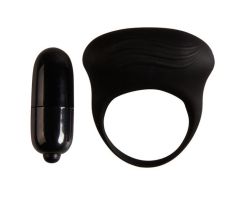 PRETTY LOVE - BERTRAM BLACK VIBRATOR RING PRETTY LOVE - BERTRAM BLACK VIBRATOR RING
