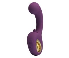 PRETTY LOVE - BRYNNLEE RECHARGEABLE VIBRATOR WITH ORAL STIMULATOR 10 VIBRATIONS & 5 LICKING FUNCTIONS PURPLE PRETTY LOVE - BRYNNLEE RECHARGEABLE VIBRATOR WITH ORAL STIMULATOR 10 VIBRATIONS & 5 LICKING FUNCTIONS PURPLE