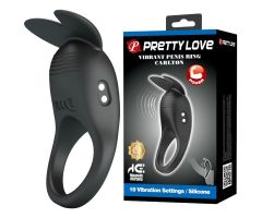 PRETTY LOVE - CARLTON PENIS RING WITH CLITORAL STIMULATOR PRETTY LOVE - CARLTON PENIS RING WITH CLITORAL STIMULATOR