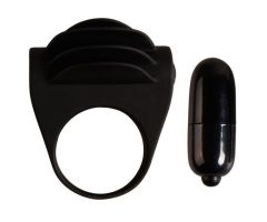 PRETTY LOVE - CHESTER BLACK VIBRATOR RING PRETTY LOVE - CHESTER BLACK VIBRATOR RING