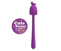 PRETTY LOVE - CUTE BUNNY FLIRTING STICK FLEXIBLE VIBRATOR USB RECHARGEABLE PURPLE PRETTY LOVE - CUTE BUNNY FLIRTING STICK FLEXIBLE VIBRATOR USB RECHARGEABLE PURPLE