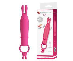 PRETTY LOVE - DELIA RABBIT VIBRATOR WITH RESISTANCE RING PRETTY LOVE - DELIA RABBIT VIBRATOR WITH RESISTANCE RING