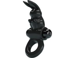PRETTY LOVE - EXCITING RING RABBIT VIBRATOR RING 10 VIBRATIONS BLACK PRETTY LOVE - EXCITING RING RABBIT VIBRATOR RING 10 VIBRATIONS BLACK