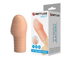 PRETTY LOVE - HOTTT PENIS SLEEVE GET YOUR PENIS THICKER NATURAL COLOR PRETTY LOVE - HOTTT PENIS SLEEVE GET YOUR PENIS THICKER NATURAL COLOR