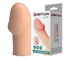 PRETTY LOVE - HUEL PENIS SLEEVE GET YOUR PENIS THICKER FLESH COLOR PRETTY LOVE - HUEL PENIS SLEEVE GET YOUR PENIS THICKER FLESH COLOR