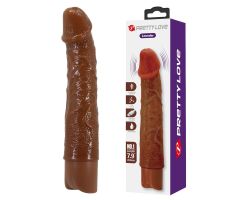 PRETTY LOVE - LEONARDO REALISTIC VIBRATOR 20 CM Ø 4 CM BROWN PRETTY LOVE - LEONARDO REALISTIC VIBRATOR 20 CM Ø 4 CM BROWN