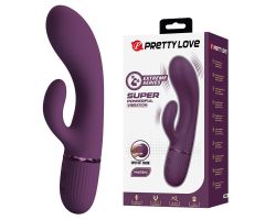 PRETTY LOVE - MARGIE RECHARGEABLE RABBIT VIBRATOR 10 FUNCTIONS PURPLE PRETTY LOVE - MARGIE RECHARGEABLE RABBIT VIBRATOR 10 FUNCTIONS PURPLE