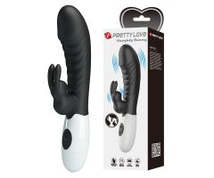 PRETTY LOVE - NAUGHTY BUNNY 30 FUNCTION RABBIT VIBRATOR BLACK PRETTY LOVE - NAUGHTY BUNNY 30 FUNCTION RABBIT VIBRATOR BLACK
