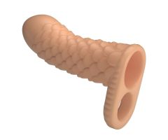 PRETTY LOVE - NESMITH PENIS EXTENSION SLEEVE 13 CM Ø 3.8 CM NATURAL PRETTY LOVE - NESMITH PENIS EXTENSION SLEEVE 13 CM Ø 3.8 CM NATURAL
