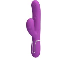 PRETTY LOVE - PERLITA 3 IN 1 MULTIFUNCTION RABBIT VIBRATOR PURPLE PRETTY LOVE - PERLITA 3 IN 1 MULTIFUNCTION RABBIT VIBRATOR PURPLE