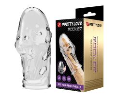 PRETTY LOVE - ROCKER PENIS SLEEVE GET YOUR PENIS THICKER TRANSPARENT PRETTY LOVE - ROCKER PENIS SLEEVE GET YOUR PENIS THICKER TRANSPARENT