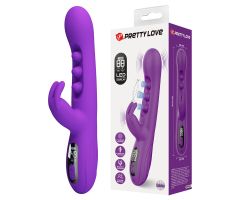 PRETTY LOVE - SABIEN RABBIT VIBRATOR WITH TAPPING STIMULATION AND PURPLE LED PRETTY LOVE - SABIEN RABBIT VIBRATOR WITH TAPPING STIMULATION AND PURPLE LED