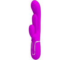 PRETTY LOVE - SHANIA TRIPLE RABBIT VIBRATOR MULTIFUNCTION PINK PRETTY LOVE - SHANIA TRIPLE RABBIT VIBRATOR MULTIFUNCTION PINK