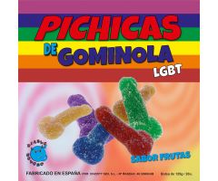 PRIDE - GUMMY PENIS FRUITS WITH SUGAR LGBT PRIDE - GUMMY PENIS FRUITS WITH SUGAR LGBT