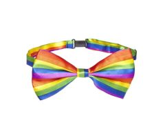 PRIDE - LGBT FLAG BOW TIE PRIDE - LGBT FLAG BOW TIE