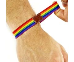 PRIDE - PULSERA CHICO GOMA LUJO ORGULLO PRIDE - PULSERA CHICO GOMA LUJO ORGULLO