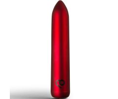 ROCKS-OFF - RECHARGEABLE VIBRATING BULLET POPPY RED ROCKS-OFF - RECHARGEABLE VIBRATING BULLET POPPY RED