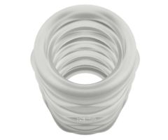 ROMP - MOSH TRANSPARENT MALE MASTURBATOR WITH 6 CM REVERSBLE SHEATH ROMP - MOSH TRANSPARENT MALE MASTURBATOR WITH 6 CM REVERSBLE SHEATH