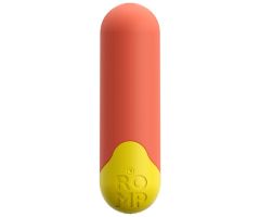 ROMP - RIOT MULTIFUNCTION VIBRATING BULLET ORANGE + YELLOW ROMP - RIOT MULTIFUNCTION VIBRATING BULLET ORANGE + YELLOW