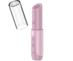 SATISFYER - SECRET KISS WAVE CLITORIS STIMULATOR PINK SATISFYER - SECRET KISS WAVE CLITORIS STIMULATOR PINK
