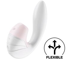 SATISFYER - SUPERNOVA AIR PULSE STIMULATOR & VIBRATION WHITE SATISFYER - SUPERNOVA AIR PULSE STIMULATOR & VIBRATION WHITE