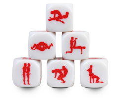 SECRETPLAY - DICE KAMASUTRA GAY 25 MM SECRETPLAY - DICE KAMASUTRA GAY 25 MM