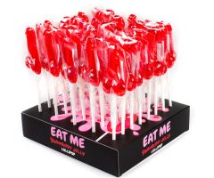 SECRETPLAY - DISPLAY ASSORTMENT PENIS LOLLIPOPS STRAWBERRY 40 UNITS SECRETPLAY - DISPLAY ASSORTMENT PENIS LOLLIPOPS STRAWBERRY 40 UNITS