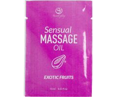 SECRETPLAY - SINGLE-DOSE EXOTIC FRUITS MASSAGE OIL 10 ML SECRETPLAY - SINGLE-DOSE EXOTIC FRUITS MASSAGE OIL 10 ML