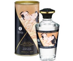 SHUNGA - FETISH VANILLA FLAVOR HEAT EFFECT MASSAGE OIL 100 ML SHUNGA - FETISH VANILLA FLAVOR HEAT EFFECT MASSAGE OIL 100 ML