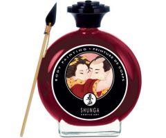 SHUNGA - STRAWBERRY AND CAVA BODY PAINTING SHUNGA - STRAWBERRY AND CAVA BODY PAINTING
