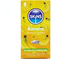 SKINS - BANANA PREMIUM CONDOMS PACK 8 SKINS - BANANA PREMIUM CONDOMS PACK 8
