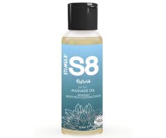 STIMUL8 - S8 REFRESH COTTON MASSAGE OIL 125 ML STIMUL8 - S8 REFRESH COTTON MASSAGE OIL 125 ML