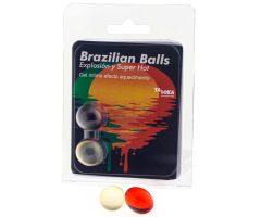 TALOKA - 2 BRAZILIAN BALLS SUPER HOT EFFECT EXCITING GEL TALOKA - 2 BRAZILIAN BALLS SUPER HOT EFFECT EXCITING GEL