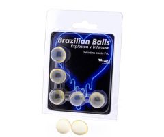 TALOKA - 5 BRAZILIAN BALLS COLD & VIBRATION EFFECT EXCITING GEL TALOKA - 5 BRAZILIAN BALLS COLD & VIBRATION EFFECT EXCITING GEL